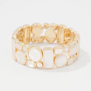 Mother of Pearl Stretch Bracelet