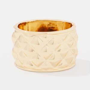 Gold Quilted Cuff