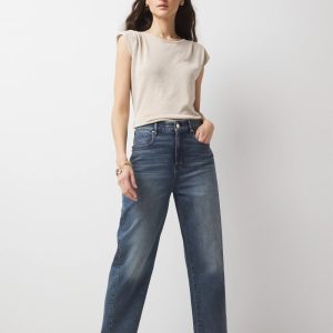 Extra High-Rise Barrel Jean
