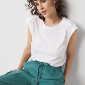 Braided Shoulder Tee