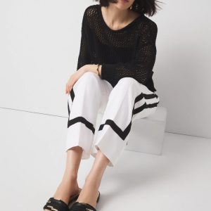 Braided Strap & Gold Flats