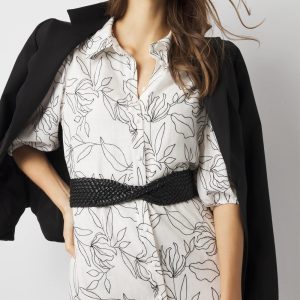 Braided Twist Stretch Belt