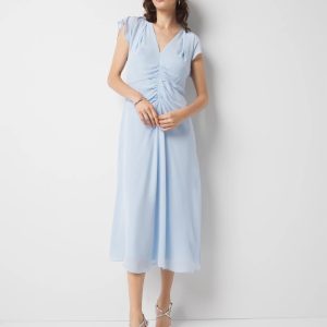 Ruched Midi Dress