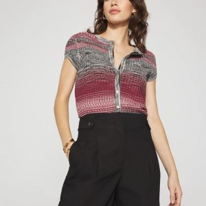 Space-Dyed Cardigan Sweater