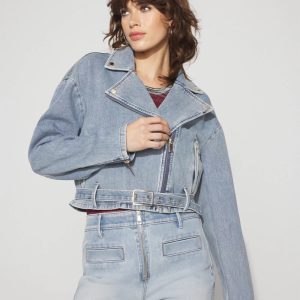 Denim Moto Jacket