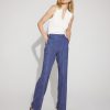 Petite Denim Print Trouser
