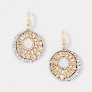 Mother of Pearl Charm Drop Earrings