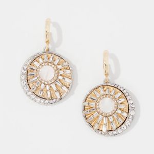 Mother of Pearl Charm Drop Earrings