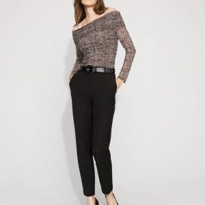Petite High-Rise Elle Slim Ankle Pant