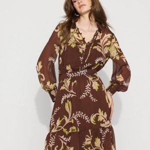 Floral Blouson Dress