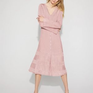 Button-Down Sweater Dress