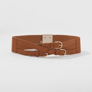 Multi Strap Wide Waist Belt