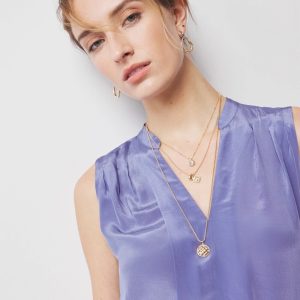 Convertible Quilted Pendant Necklace