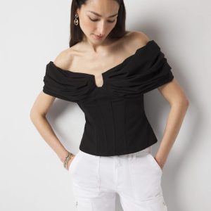 Drama Sleeve Bustier