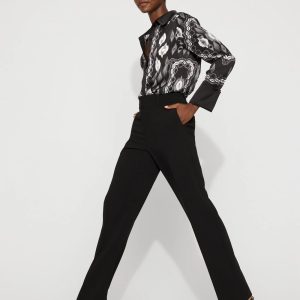 Petite High-Rise Riley Trouser