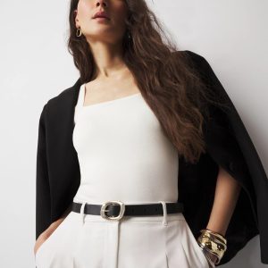 Sculptural Buckle Belt