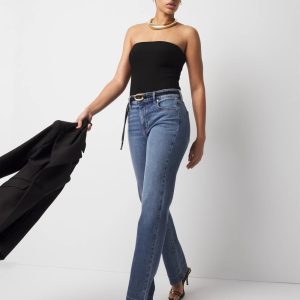 Extra High-Rise Straight Jean