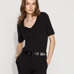 Elbow Sleeve Charm Tee