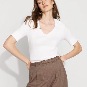 Elbow Sleeve Charm Tee