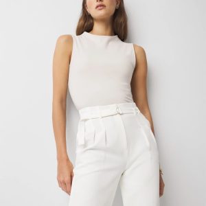 WHBM FORME™ All Ways Stretch High-Crewneck Tank Top