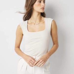 WHBM FORME™ All Ways Stretch Square Neck Top