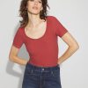 WHBM FORME™ Seamless Ribbed Tee